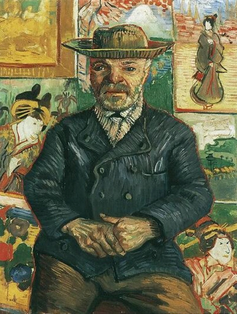 Картина Ван Гога Портрет Пьера Танги 1886-1887
